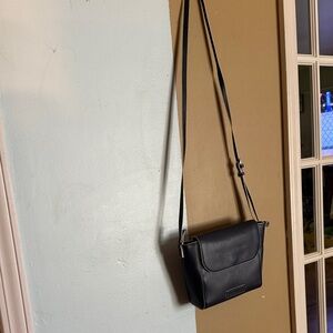 Vera Bradley Leather Navy Crossbody Bag